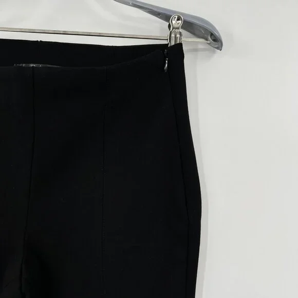 Quince Black Ponte Pants - Pintuck Ankle - M - Medium - NWT - Picture 4 of 7